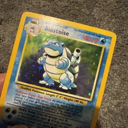 Blastoise 2/102 Base Set Holo Rare Pokemon Card LP - Image 2