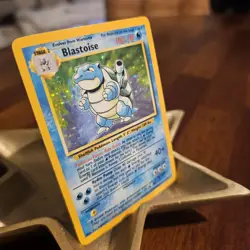 Pokemon TCG Blastoise 2/102 Base Set Unlimited Holo Rare WOTC LP - Stunner! - Image 1