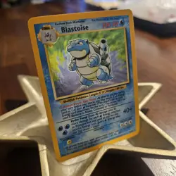 Pokemon TCG Blastoise 2/102 Base Set Unlimited Holo Rare WOTC LP - Stunner! - Image 2