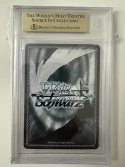 2019 WEISS SCHWARZ JAPANESE BUNNY GIRL KAEDE AZUSAGAWA SBY/W64-002SP BGS 10 - Image 2
