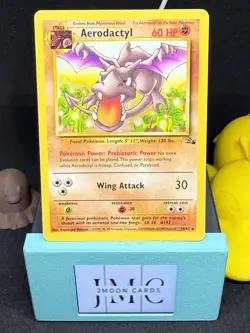 Pokemon TCG Card - Fossil Set Aerodactyl - 16/62 Non Holo - LP/NM - WOTC - Image 1