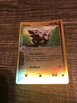 Pokemon Card ex Sandstorm Lairon Reverse Holo in Nm/Mint Condition - Image 1