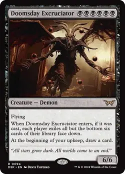 Doomsday Excruciator -Foil Near Mint MTG Duskmourn: House of Horror - Image 1