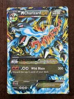 Pokemon M Charizard EX Flashfire Holo Card 69/106 2014 XY Series - Image 1