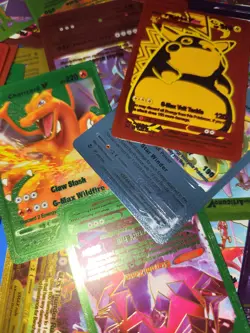 55Cards/box Collector's Edition Heptacolor TCG Vmax GX Card Charizard Pokemon - Image 2