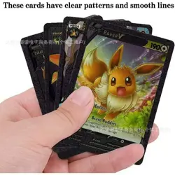 55cards/box Collector's Edition Black 55 Card TCG Vmax GX Card Charizard Pokemon - Image 4