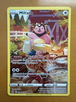 Miltank GG24/GG70 Ultra Rare Crown Zenith Galarian Gallery Pokemon Card - Image 2