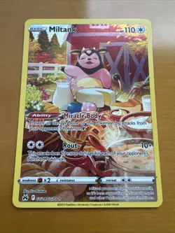 Miltank GG24/GG70 Ultra Rare Crown Zenith Galarian Gallery Pokemon Card - Image 3