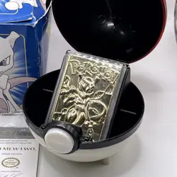 Burger King Pokemon Mewtwo 23K Gold Plated Trading Card - Image 4