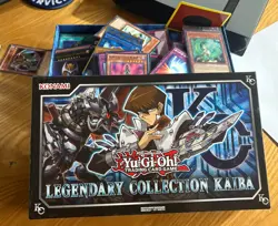 Yugioh! Legendary Collection Kaiba Game Board Box Bulk lot collection 300+ Cards - Image 1