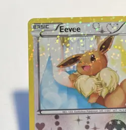 Eevee RC14/RC25 Legendary Treasures Radiant Collection Holo LP Pokemon Card - Image 4