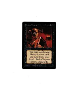 Magic the Gathering DEMONIC TUTOR Beta MTG - Image 1