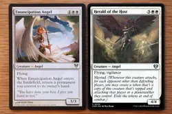Lot 10 Best Uncommon Angels *NM* Set Magic MTG Group Emancipation Serra Angel - Image 3