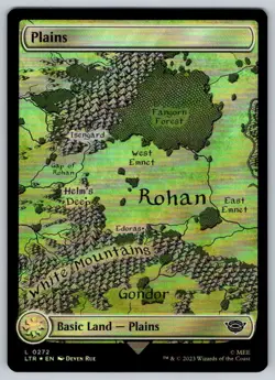 2023 Lord of the Rings Plains Foil Land #272 - Image 1