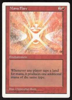 Mana Flare Rare Fifth Edition Magic: The Gathering Moderately Played - Image 1