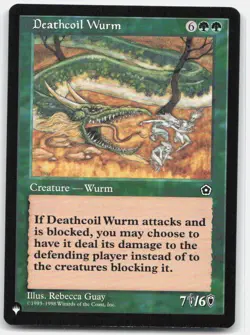 Deathcoil Wurm *Regular* LIST LP - Image 1