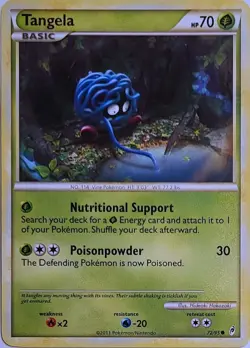 Tangela 72/95 Common Call of Legends Pokemon Lightly Played - Image 1