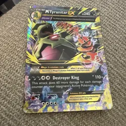 Pokemon tcg XY - Ancient Origins M Tyranitar EX #43/98 - Image 1