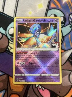 Radiant Gardevoir 069/196 Prize Pack Series 3 Stamped English Pokemon Card NM - Image 1