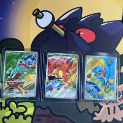 Pokemon First Partner Illustration Collection1 Bulbasaur Charmander Squirtle - Image 1