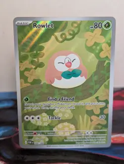Rowlet 090/088 Illustration Rare Me03: Perfect Order Pokemon TCG - NM - Image 1