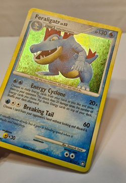 Feraligatr 8/123 Holo Rare Mysterious Treasures Pokemon 1537 - Image 3