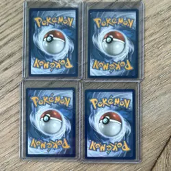 Pokemon TCG Card Lot 16 Foil Cards Meowth GX, Rayquaza VMAX, Zacian V, Glaceon V - Image 5