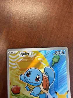 Pokemon Squirtle 039 MEP Promo Stamped Holo Basic Card 80 HP 10 Attack - Image 3