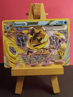 Pokemon TCG Greninja BREAK 41/122 XY BREAKpoint Holo Rare NM-/LP+ - Image 3