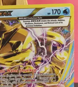 Pokemon TCG Greninja BREAK 41/122 XY BREAKpoint Holo Rare NM-/LP+ - Image 5