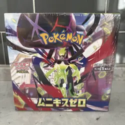 Munikis Zero M3 Nihil Booster Box Japanese Pokemon with Shrink US SELLER - Image 1