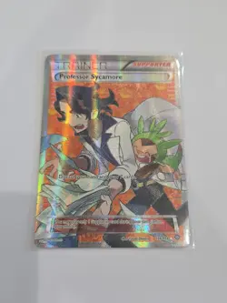 Professor Sycamore Ultra Rare Holo XY - Steam Siege 114/114 LP Pokemon TCG - Image 1