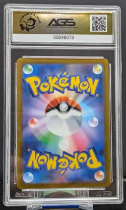 Pokemon Graded Greedent VMAX #086/100 Japanese Fusion Arts Triple Rare AGS 10 - Image 2