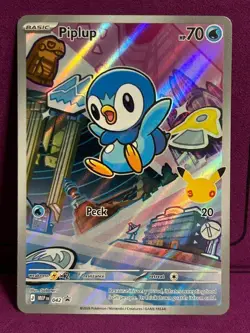 Pokemon TCG First Partner Illustration Collection Series 1 Gen 4 Sinnoh Starters - Image 5