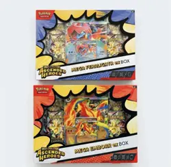 Pokemon TCG: Mega Evolutions Ascended Heroes Mega Ex Box Lot Of 2 Sealed. - Image 1