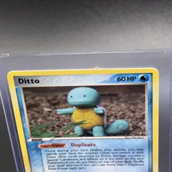 Pokemon Ditto - 40/113 - (Squirtle) English Non Holo EX Delta Species LP - Image 3
