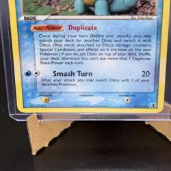 Pokemon Ditto - 40/113 - (Squirtle) English Non Holo EX Delta Species LP - Image 4