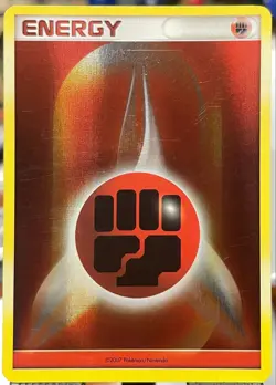 VLP 🔥 Pokemon 2007 Foil Reverse Holo Pokemon League Fighting Energy - Image 1