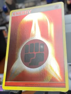 VLP 🔥 Pokemon 2007 Foil Reverse Holo Pokemon League Fighting Energy - Image 2