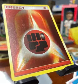VLP 🔥 Pokemon 2007 Foil Reverse Holo Pokemon League Fighting Energy - Image 3
