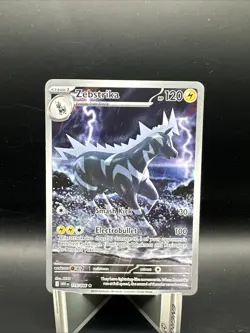 Zebstrika 115/086 Illustration Rare SV: White Flare Pokemon (NM) - Image 1