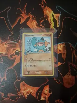Pokemon TCG Marshtomp EX Crystal Guardians 38/100 Regular Uncommon - Image 1