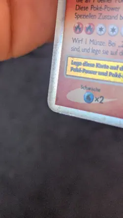 Pokemon TCG Karte - Glurak G LV.X Holo DP45 Black Star Promo Deutsch - Image 5