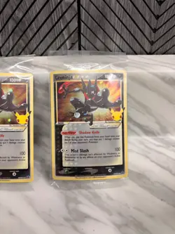 Pokemon Greninja Gold Star Promo Holo SWSH144 Celebrations SEALED NM LOT OF 4! - Image 5