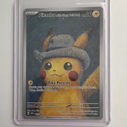 Pokemon Pikachu with Grey Felt Hat 85 Sv: Scarlet & Violet Promo 60 HP - Image 1