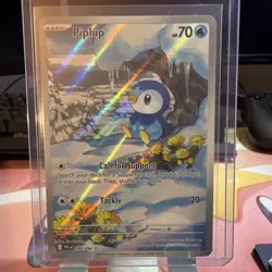 Pokemon TCG Piplup 098/094 Me02 Phantasmal Flames Illustration Rare Holo Eng - Image 1