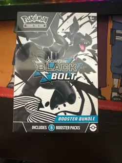 pokemon black bolt booster bundle sealed - Image 1