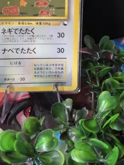 Pokemon Japanese Farfetch'd CoroCoro Promo Vending No. 083 EXC-NEAR MINT - Image 5