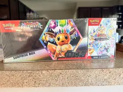 Pokemon TCG Prismatic Evolutions Surprise Box & Booster Bundle Sams Club SEALED - Image 1