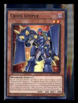 Yu-Gi-Oh! Cross Keeper POTE-EN002 Power Of The Elements 1st Edition - Image 1
